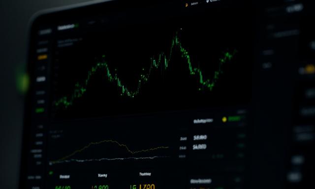 Screenshot of an algorithmic trading bot interface with charts and numbers